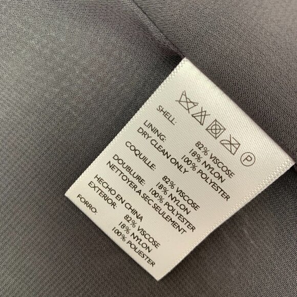 Silence + Noise Blazer Small Kimono Open Front Blazer Gray Lightweight - Picture 9 of 11